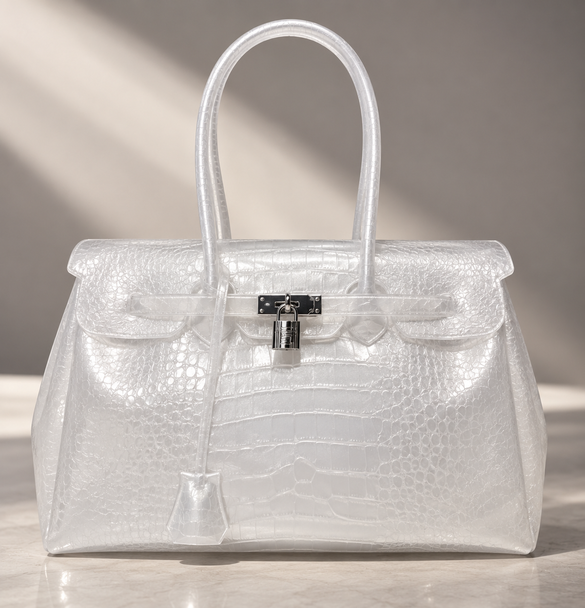 Bolso Jelly Croco