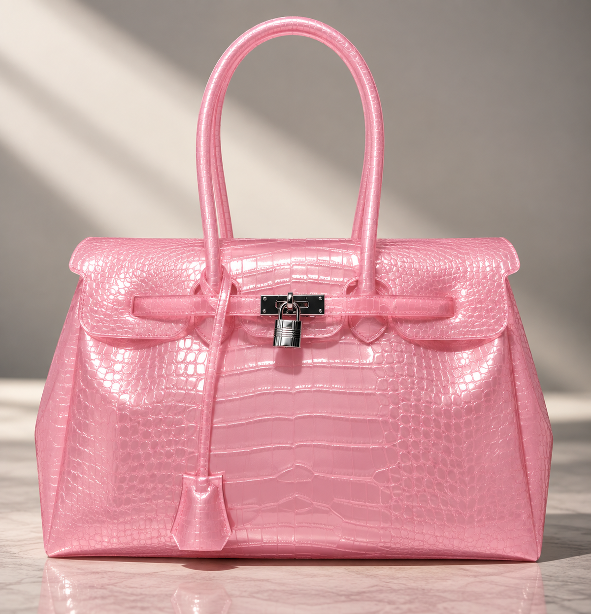 Bolso Jelly Croco