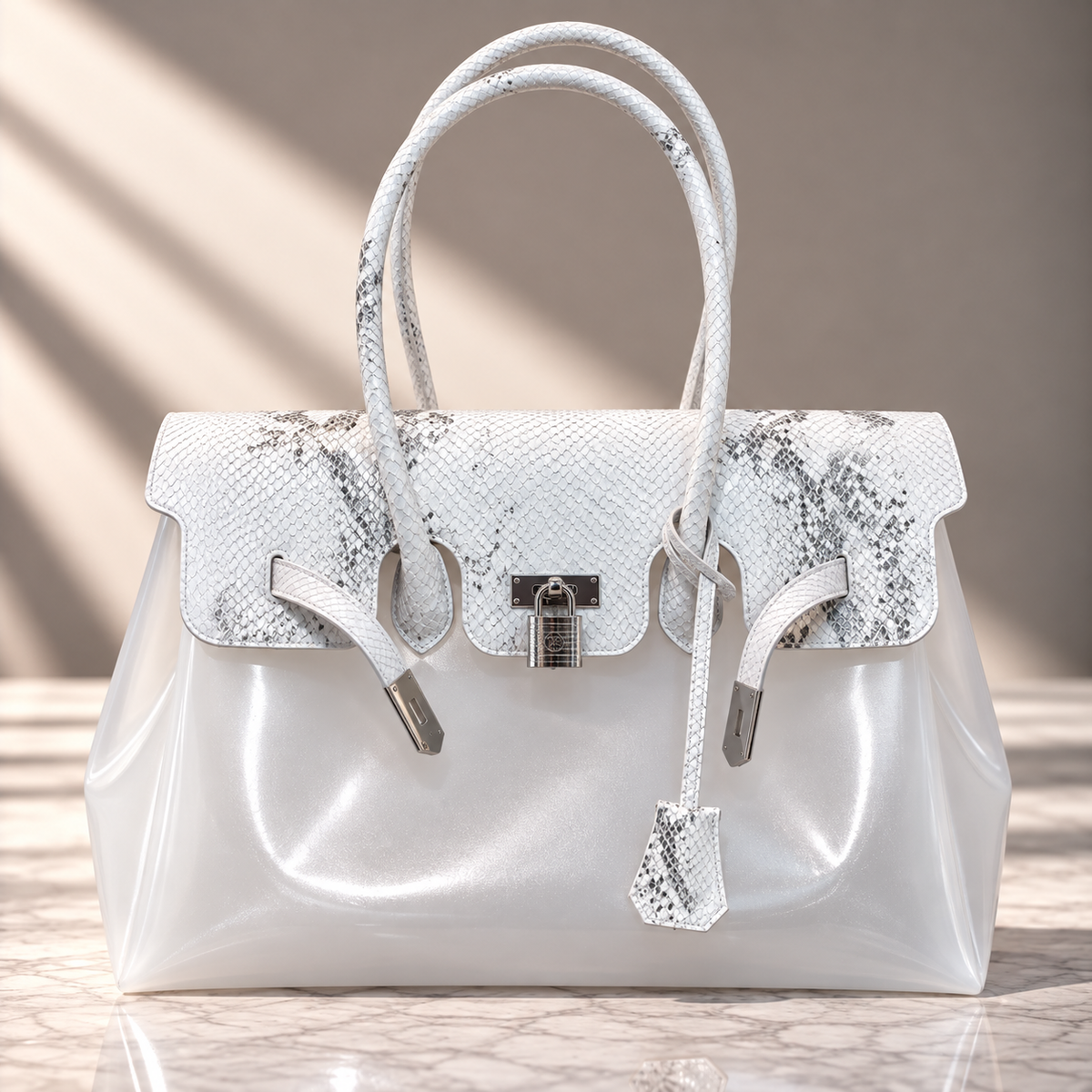 Bolso Jelly Croco