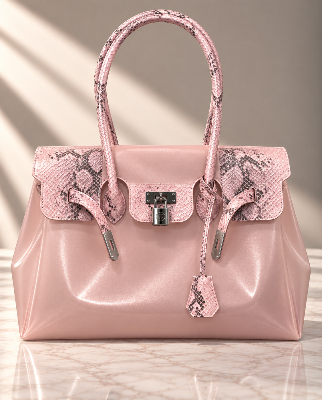 Bolso Jelly Croco