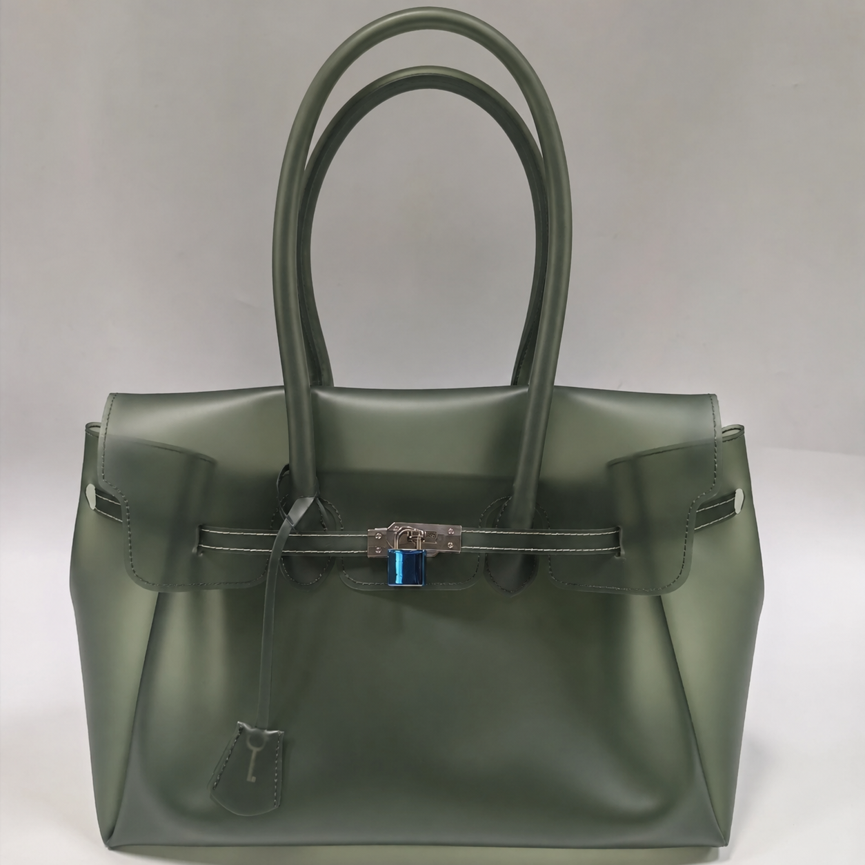 Bolso Jelly Verde Oscuro