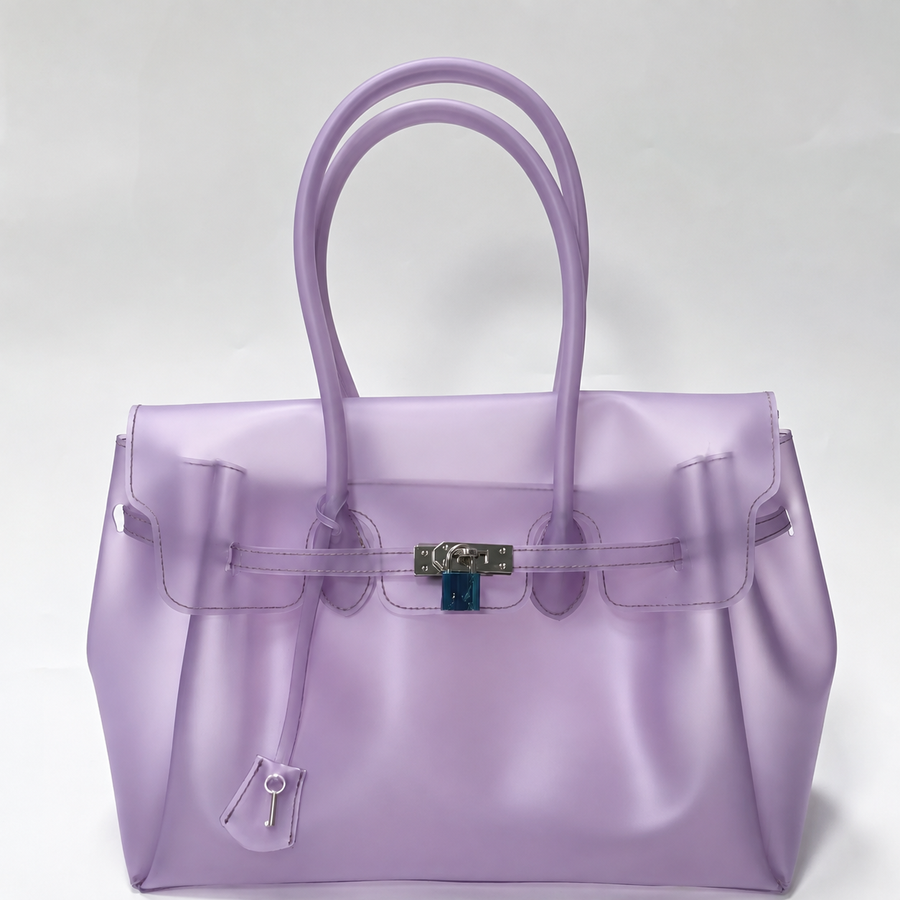 Bolso Jelly Lila Claro