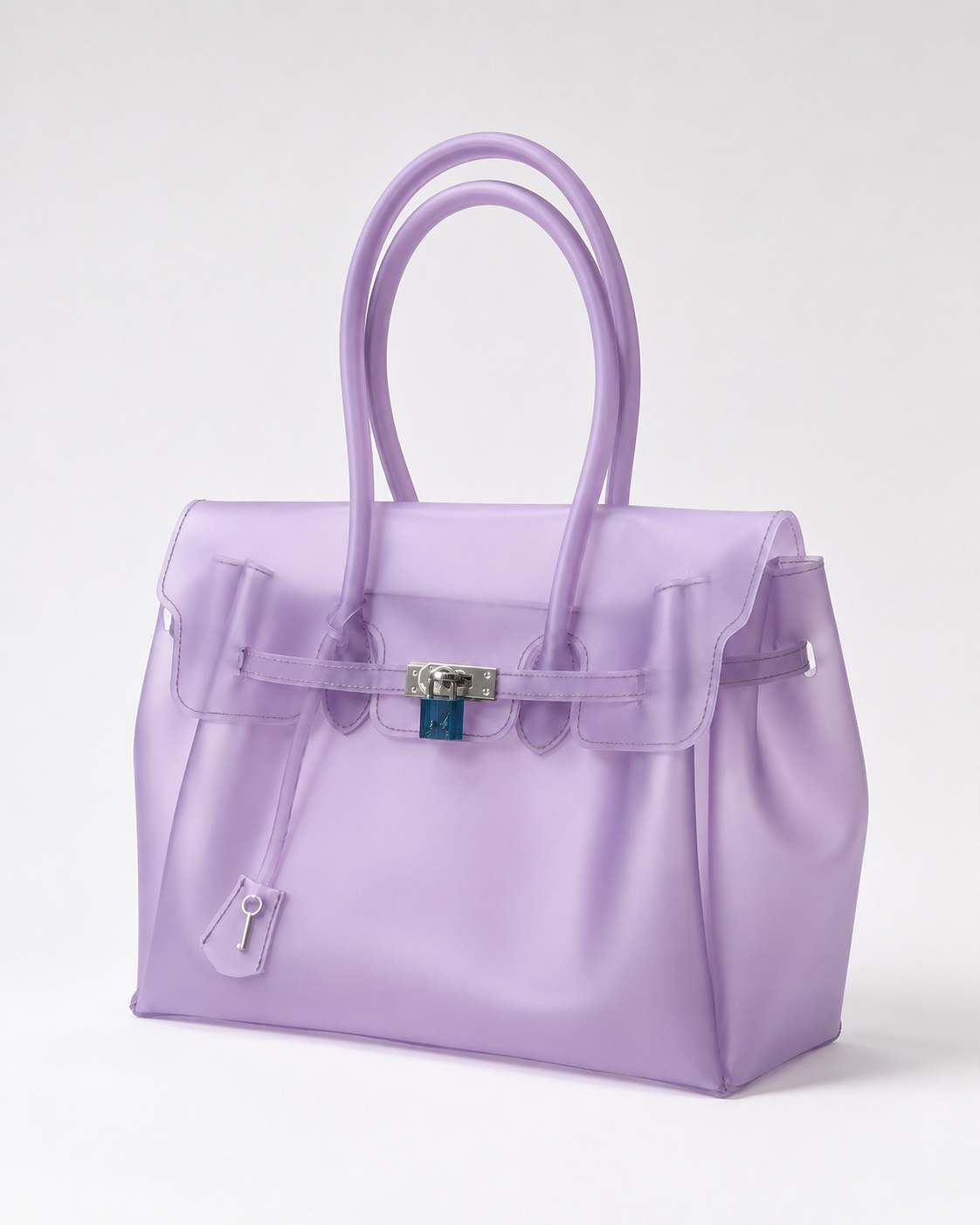 Bolso Jelly Lila Claro