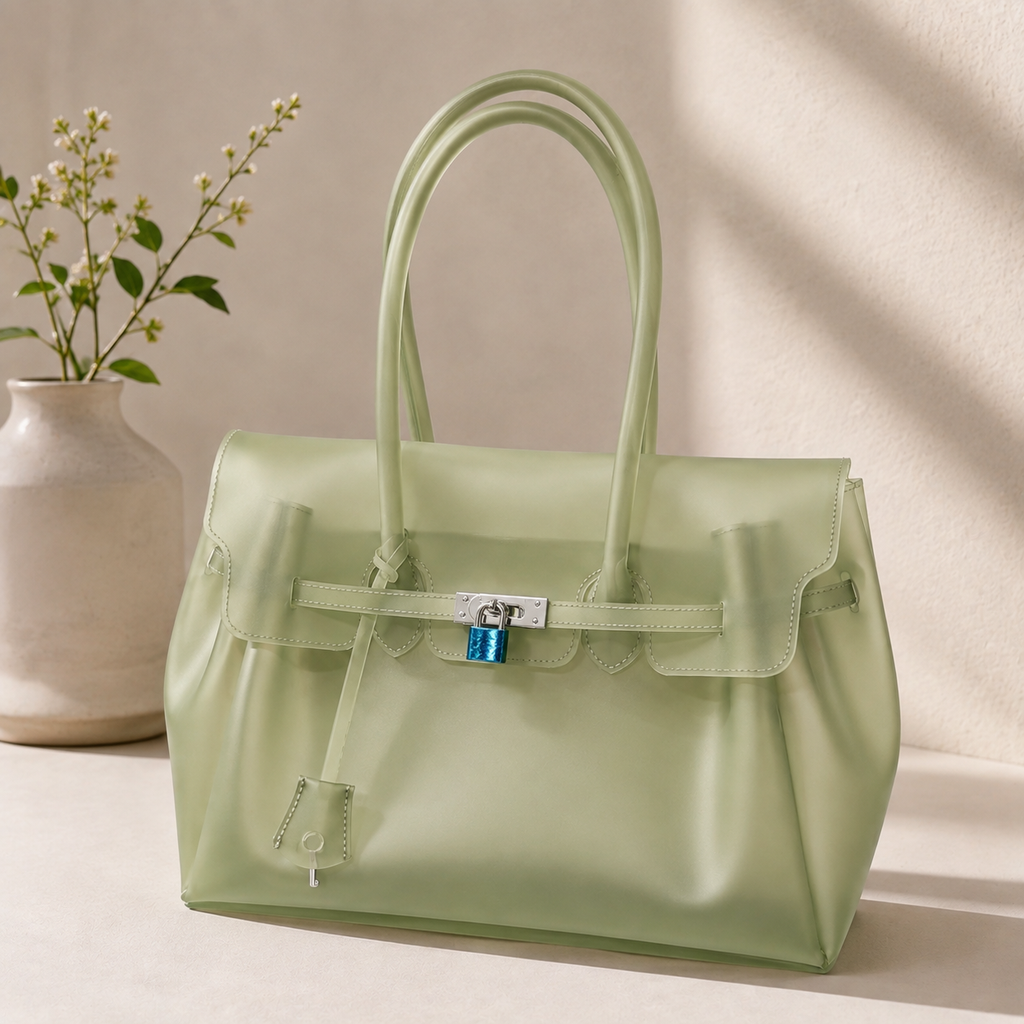 Bolso Jelly Verde Oliva