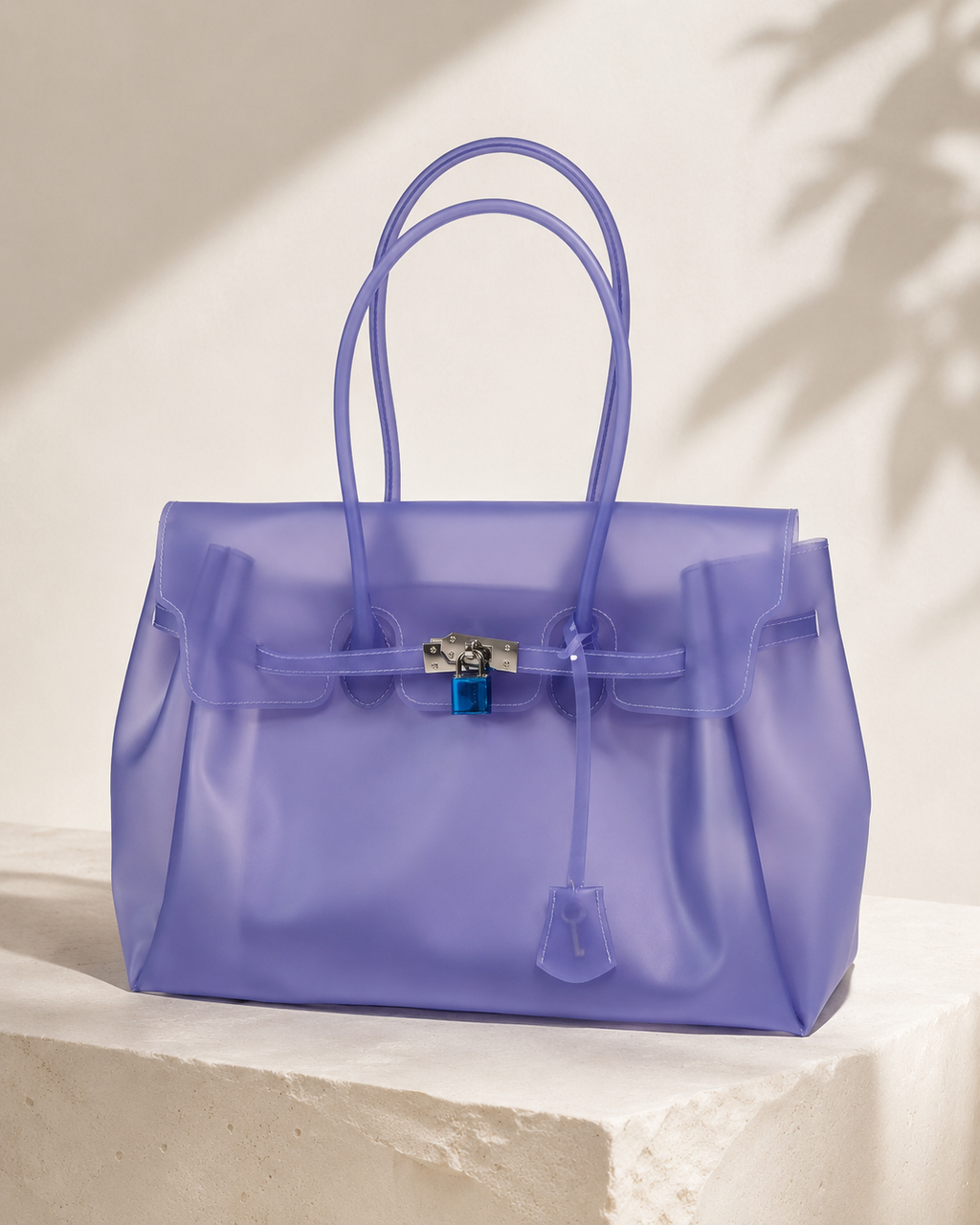 Bolso Jelly Morado Oscuro