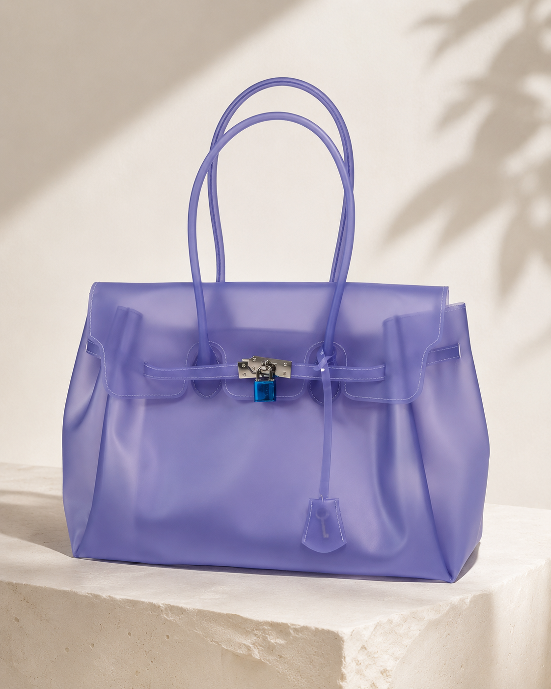 Bolso Jelly Morado Oscuro