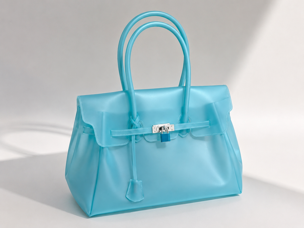 Bolso Jelly Azul Cielo