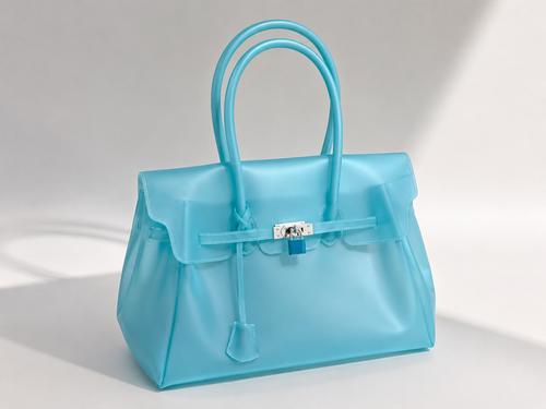Bolso Jelly Azul Cielo