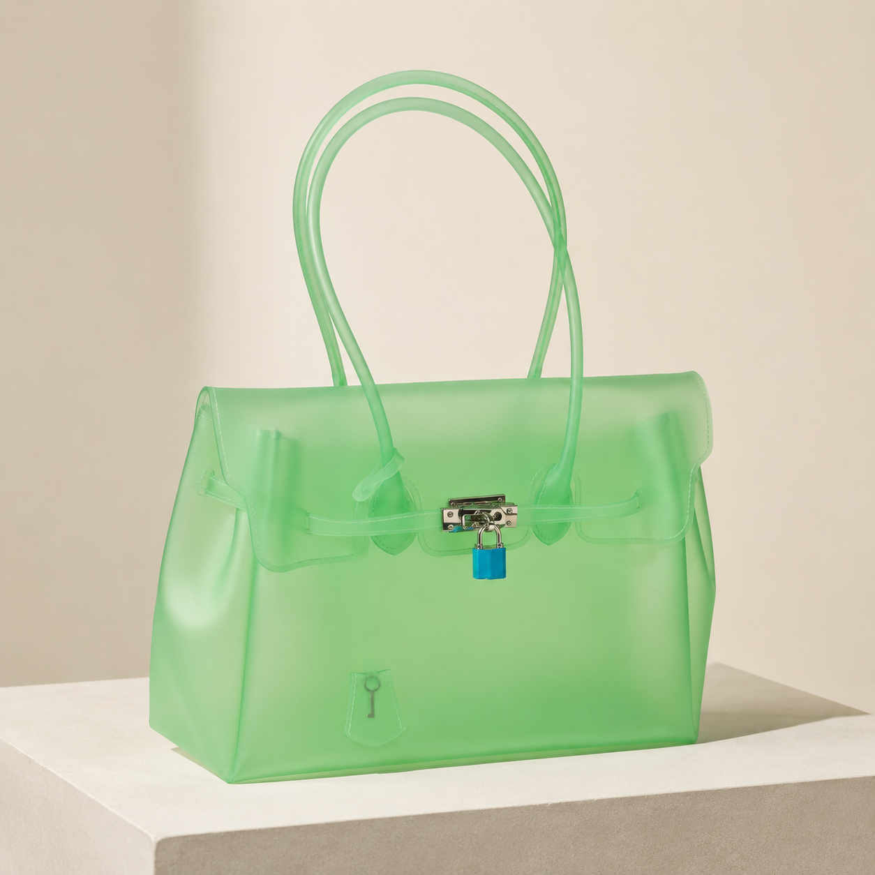 Bolso Jelly Verde Menta