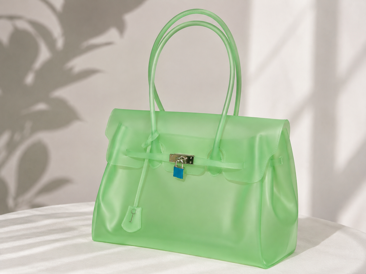 Bolso Jelly Verde Menta