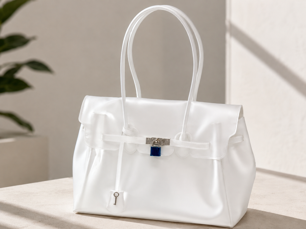 Bolso Jelly Blanco