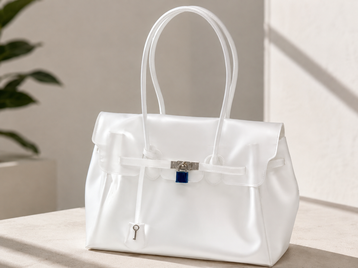 Bolso Jelly Blanco