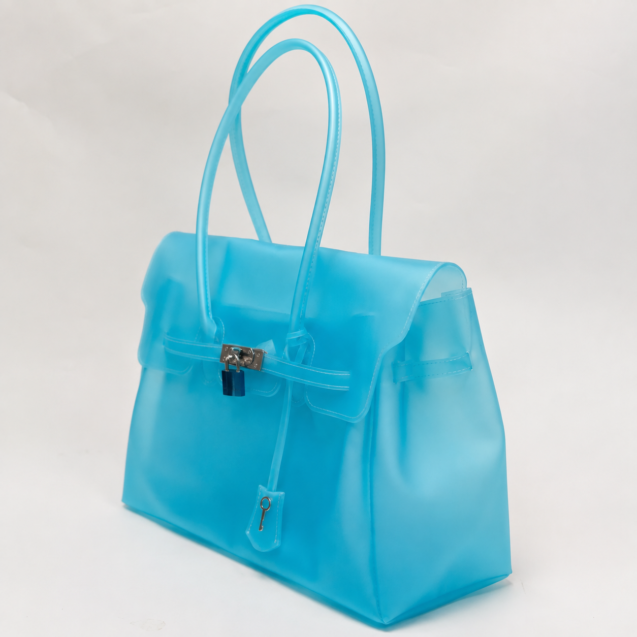 Bolso Jelly Azul Lago