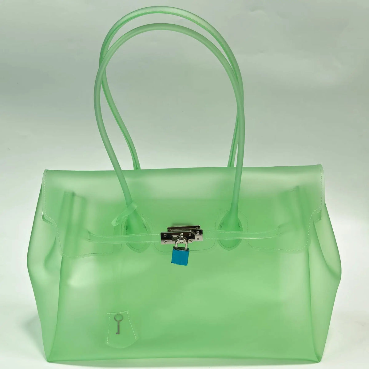 Bolso Jelly Verde Menta translúcido de TPU JELLOCO