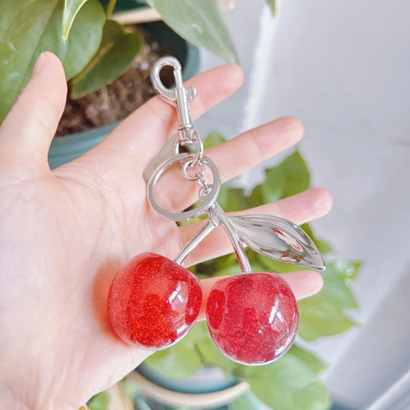 Cherry Pop Charm Cereza Diamante Roja