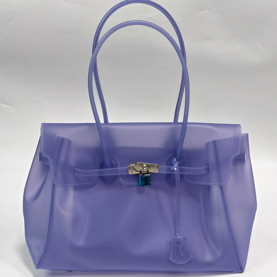 Bolso Jelly Morado Oscuro