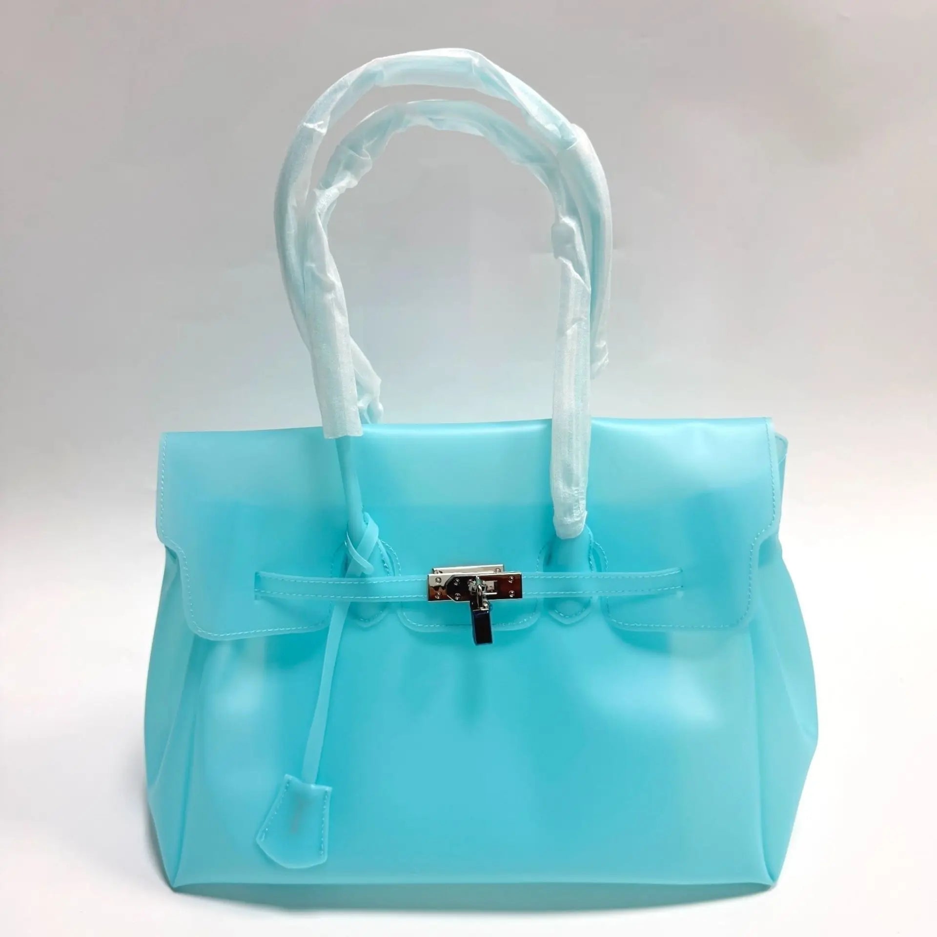 Bolso Jelly Azul Cielo translúcido de TPU JELLOCO