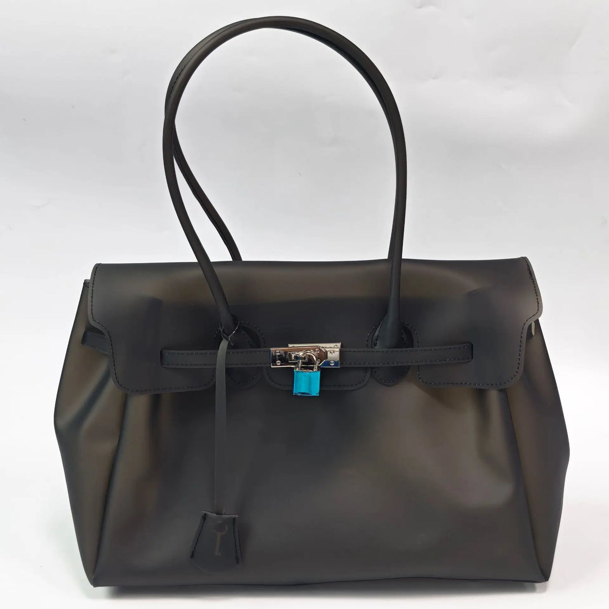 Bolso Jelly Gris Azulado translúcido de TPU JELLOCO