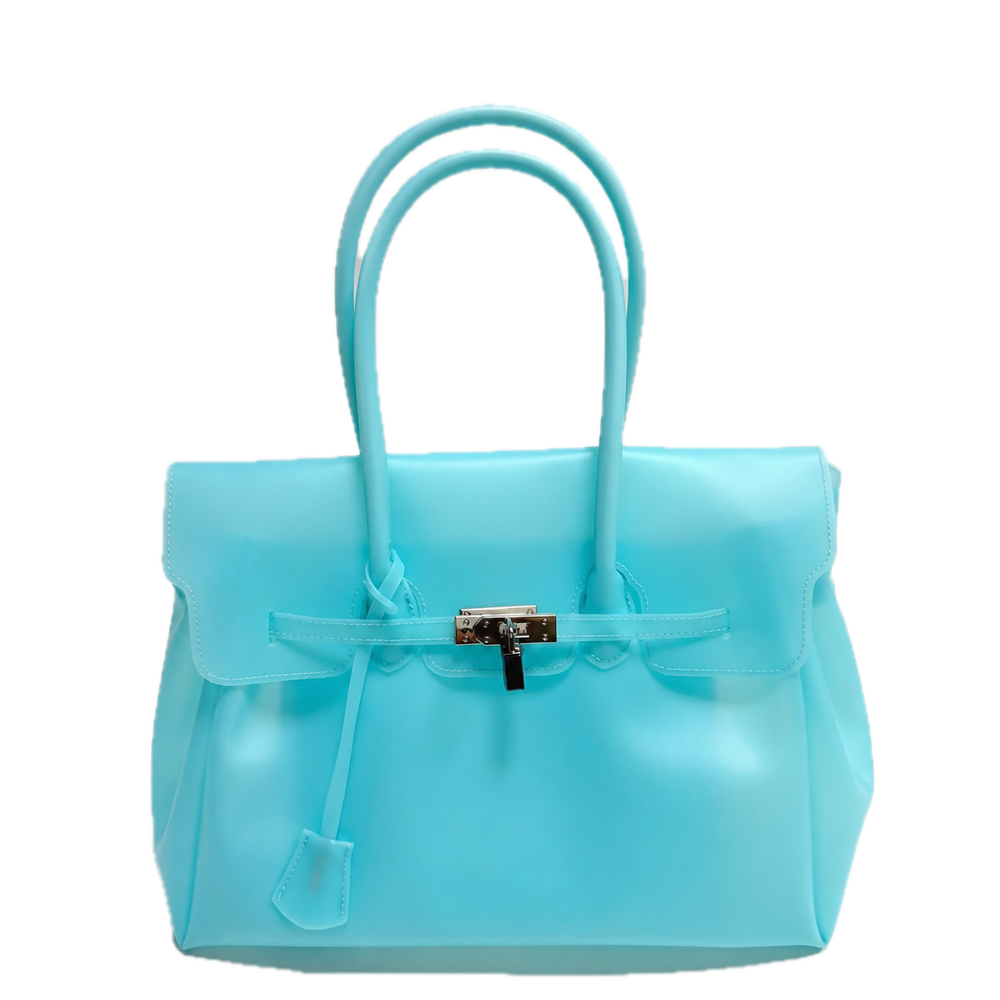 Bolso Jelly Azul Cielo