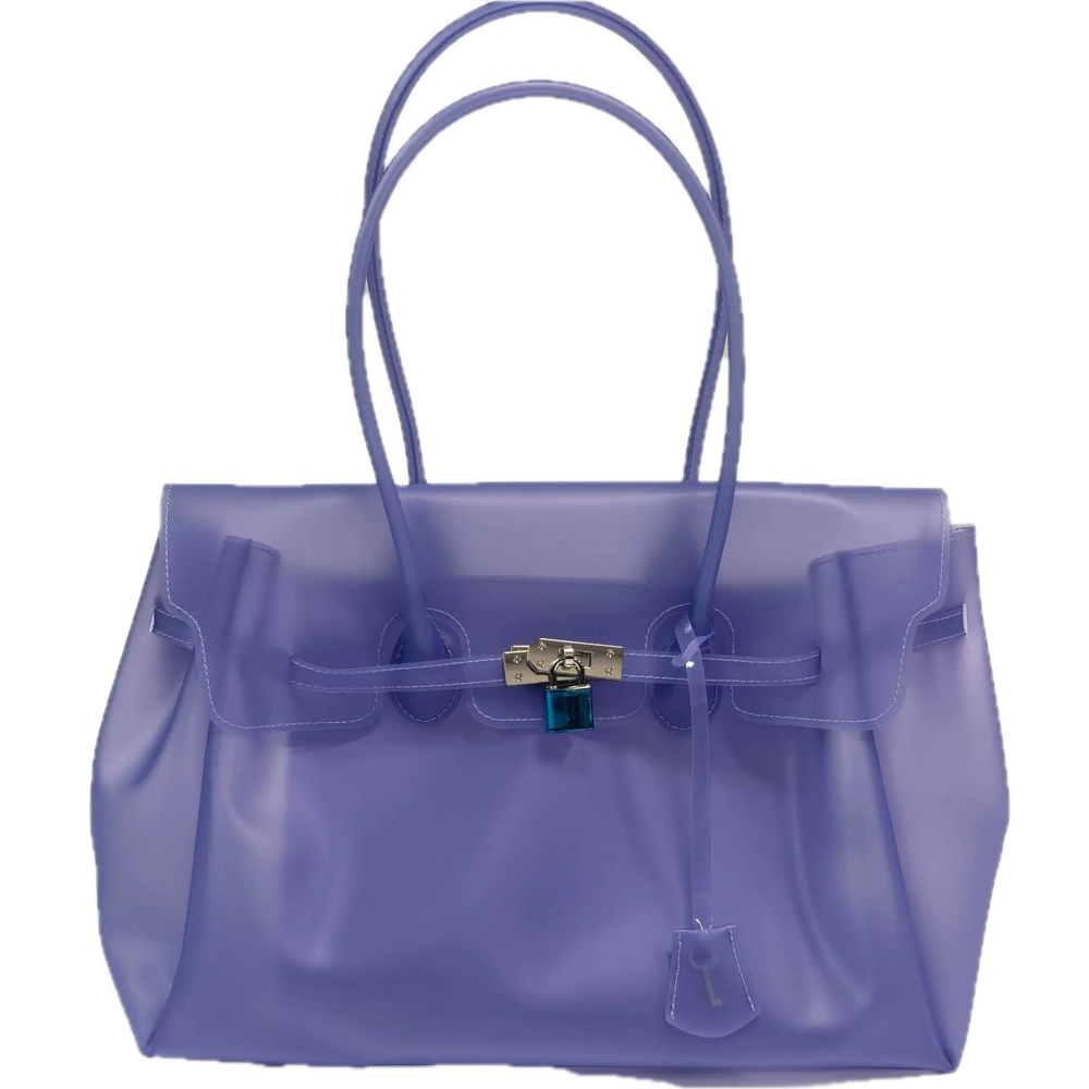 Bolso Jelly Morado Oscuro