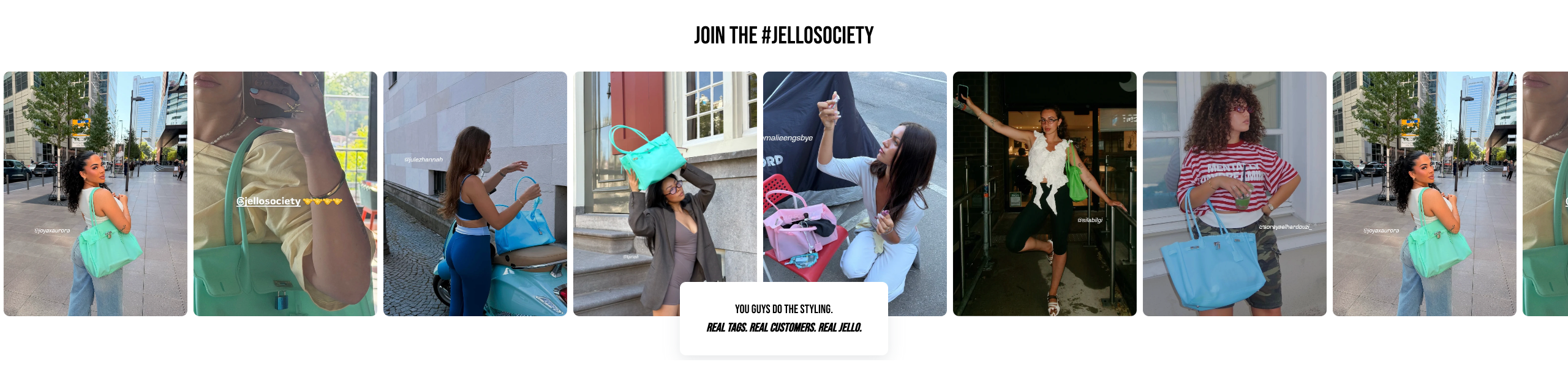 Inspiración de estilo con bolso Jelly